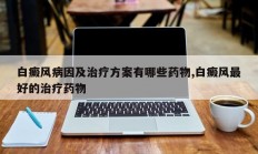 白癜风病因及治疗方案有哪些药物,白癜风最好的治疗药物
